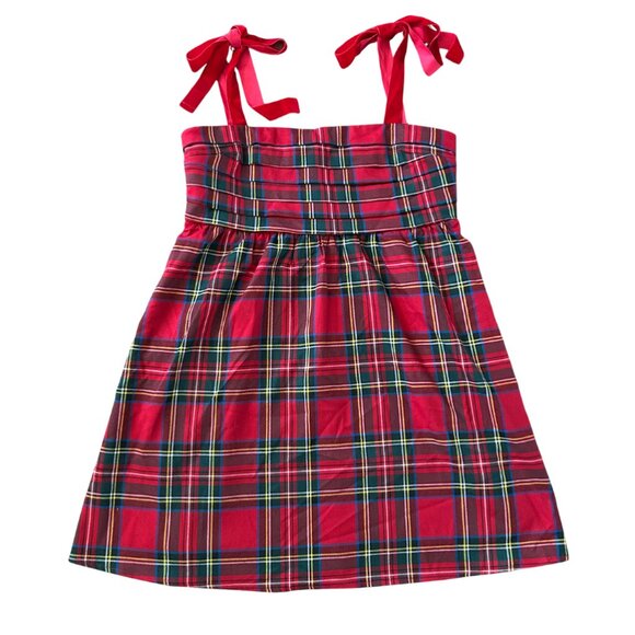 Francesca's Tie Strap Pleated Mini Dress Small - Picture 2 of 4